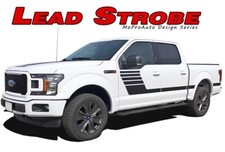 LEAD STROBE 2021-2024 Ford F-150 Stripes Decals LeadFoot Hockey Vinyl Graphics