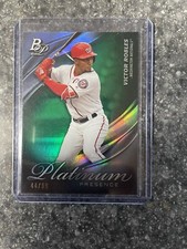 2019 Bowman Platinum Presence Green Victor Robles Washington Nationals /99
