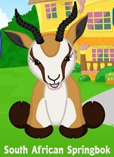 Webkinz Classic South African Springbok - hm967 - Virtual Adoption Code Only