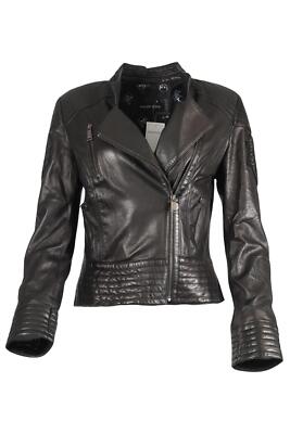 PHILIPP PLEIN LEDER BIKER JACKE MEDIUM