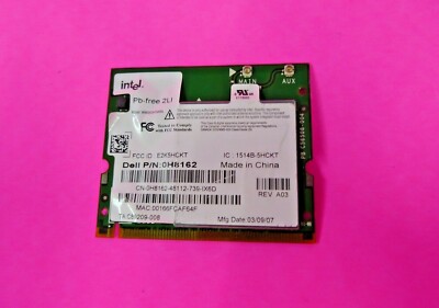 Genuine Dell Intel PRO/Wireless 2915ABG  Wi-Fi Wireless Card WM3A2915ABG H8162