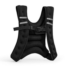 Black Weighted Vest 12 Lbs