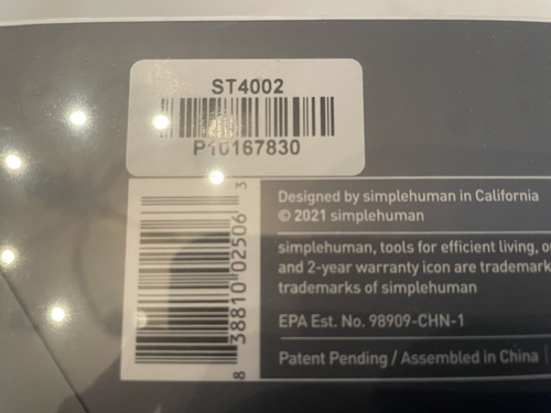 Désinfectant pour téléphone Simplehuman Cleanstation, acier blanc (ST4002) - Photo 8 sur 8