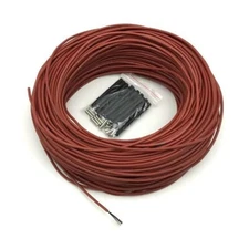 High Quality Floor Heating Cable Heating Wire Coil Red 33ohm/m Industrial