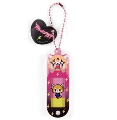 SANRIO Aggretsuko Name Tag 0.9×0.2×2.9in 982750