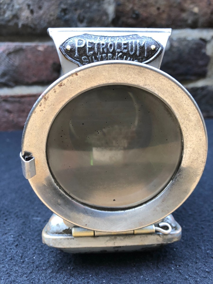 Joseph Lucas Silverking - Vintage Bicycle Lamp - 1917 - WW1 Joseph Lucas Silverking - Vintage Bicycle Lamp - 1917 - WW1