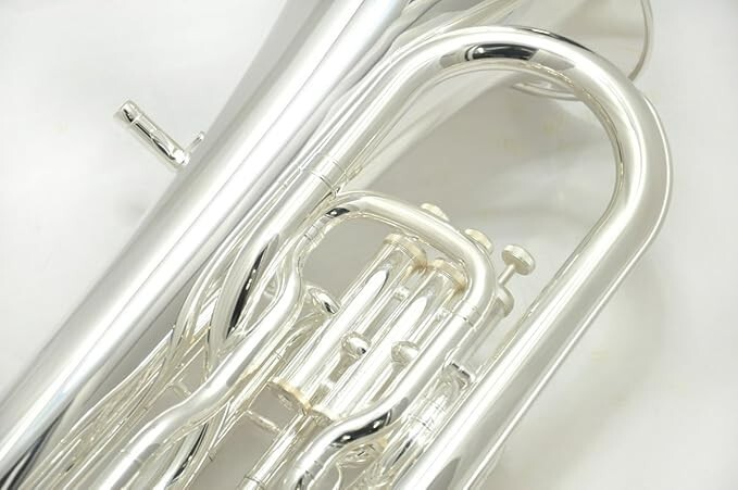 YAMAHA YEP-621S Bb Euphonium Silver Plated Yellow Brass YAMAHA YEP-621S Bb Euphonium Silver Plated Yellow Brass