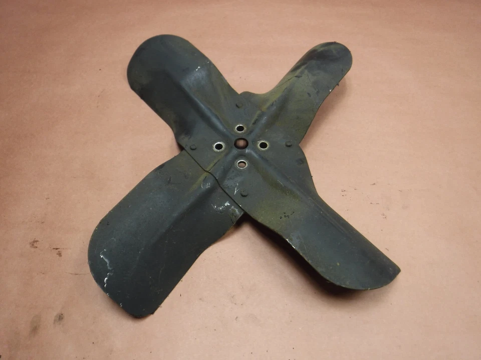 Ventilador de refrigeración Jeep J10 1981 AMC V8 4 aspas envío gratuito de fábrica Foto 2 de 2