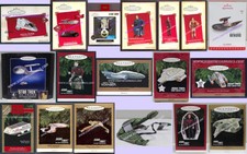 STAR TREK ORNAMENT - Your Choice 28 Hallmark Ornaments Original Series thru ENT 