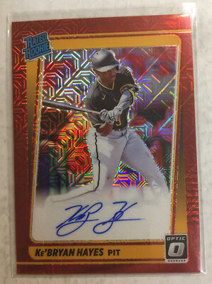 2021 Optic KeBryan Hayes Rated Rookie Red Mojo #d 91/99