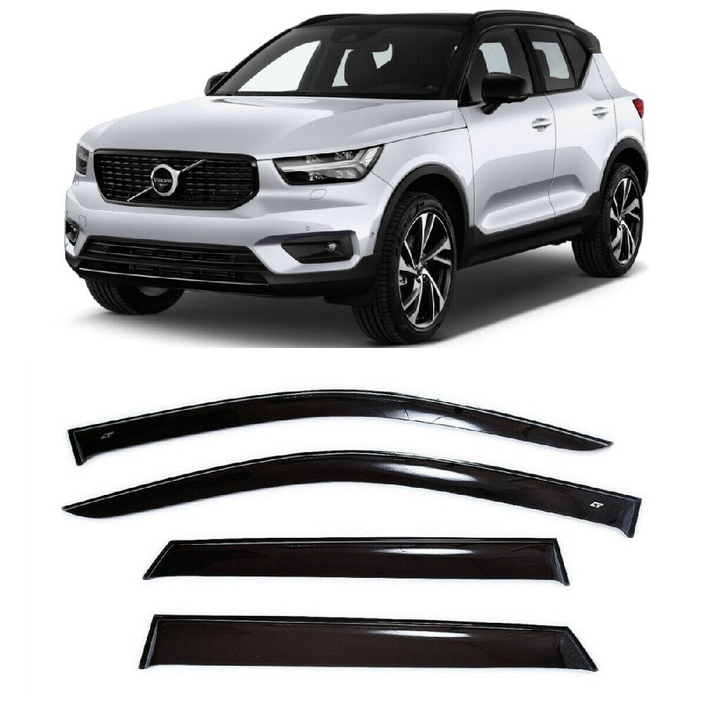 for VOLVO Xc40 20172021 Window Visors Wind Sun Rain Guard Vent