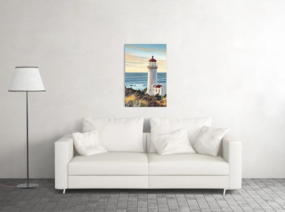 Impresión artística de faro en cabeza de diamante arte de pared decoración del hogar - PÓSTER 20x30 Foto 3 de 4