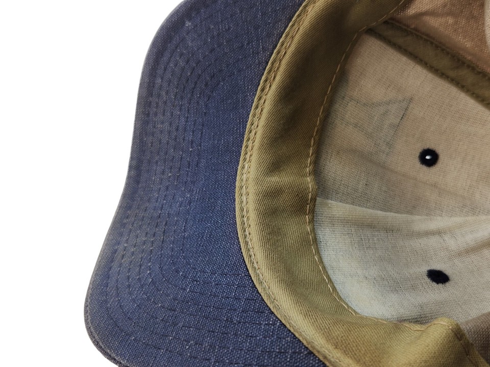 Vintage Chevy Trucks Adjustable Snapback Beige & Blue Hat Cap by ...