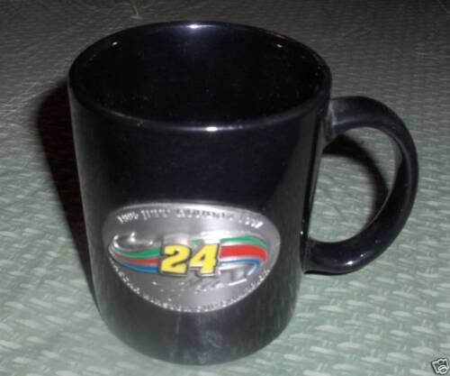 Vintage 90s Daytona 500 Clear Glass Mug Jeff Gordon Stein Official Licensed  | eBay