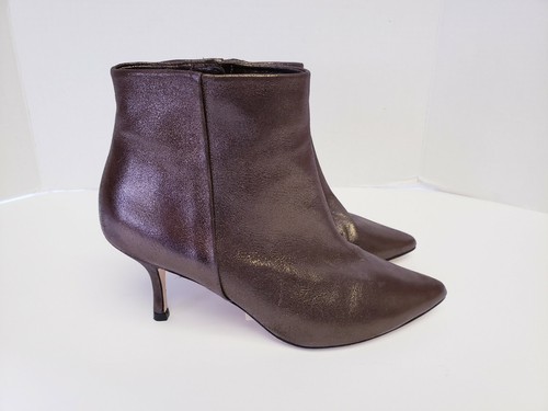 Boden Ankle Boots EU 39 US 8 Bronze 