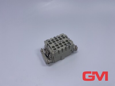 Harting Kontakteinsatz HAN10ES-M insert 16 A 500 V Buchse HAN10ES-M 0,5x3,5