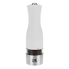 Kalorik Kolor Stainless Steel and White Pepper or Salt Grinder