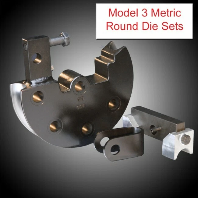 JD Squared Model 3 Tube Bender Metric Round Die Set eBay