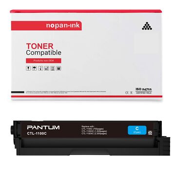 Toner Compatible Pantum CTL1100XK Noir - Pour CM/CP 1100, Marque NOPAN-INK