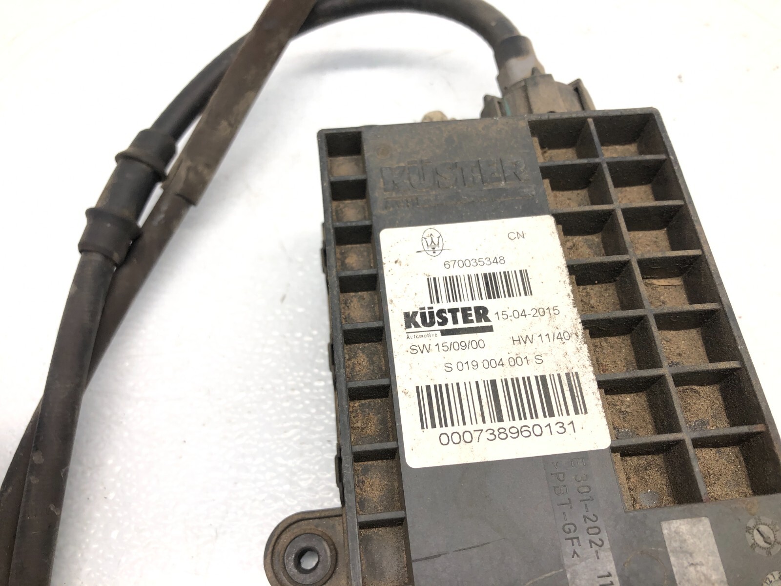 2014-2024 MASERATI GHIBLI S EMERGENCY PARKING BRAKE ACTUATOR W/ CABLE OEM