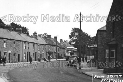 mrr-5 Street View, Front Street, Frosterley, Wear dale, Co. Durham. Foto