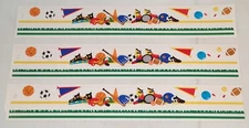 Vintage 1997 SPORTS GEAR BALLS BOWLING MRS. Grossman's Design Lines Stickers - 3