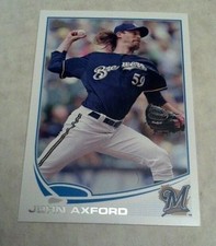 JOHN AXFORD 2013 TOPPS BASEBALL CARD # 59 A0800