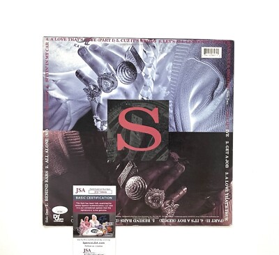 Slick Rick Rare Signed Behind Bars Original First Pressing Vinyl