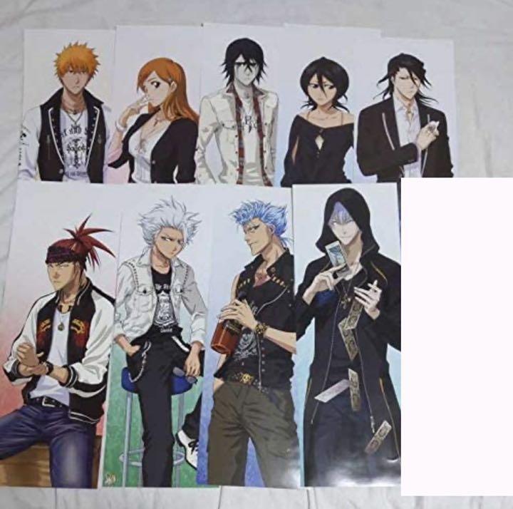 BLEACH 10周年記念人気キャラクター両面スマートポスター