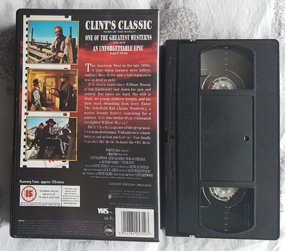 includes Documentary (VHS)BIG BOX Clint Eastwood