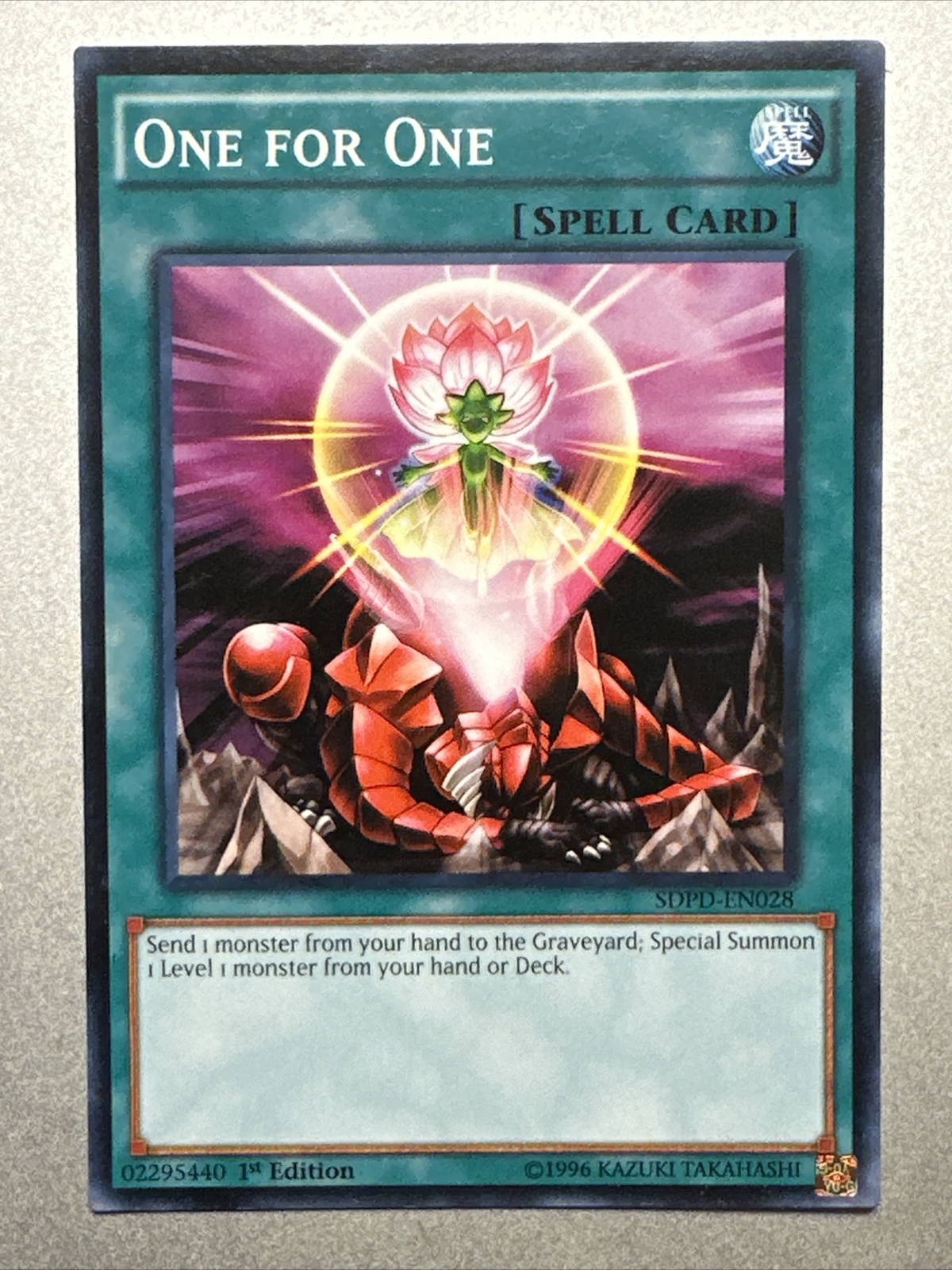 1x One for One SDPD-EN028 Common 1st Edition Mint/Near Mint English