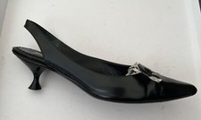 Marc Jacobs leather women slingback leather pumps, size 35.5 EU