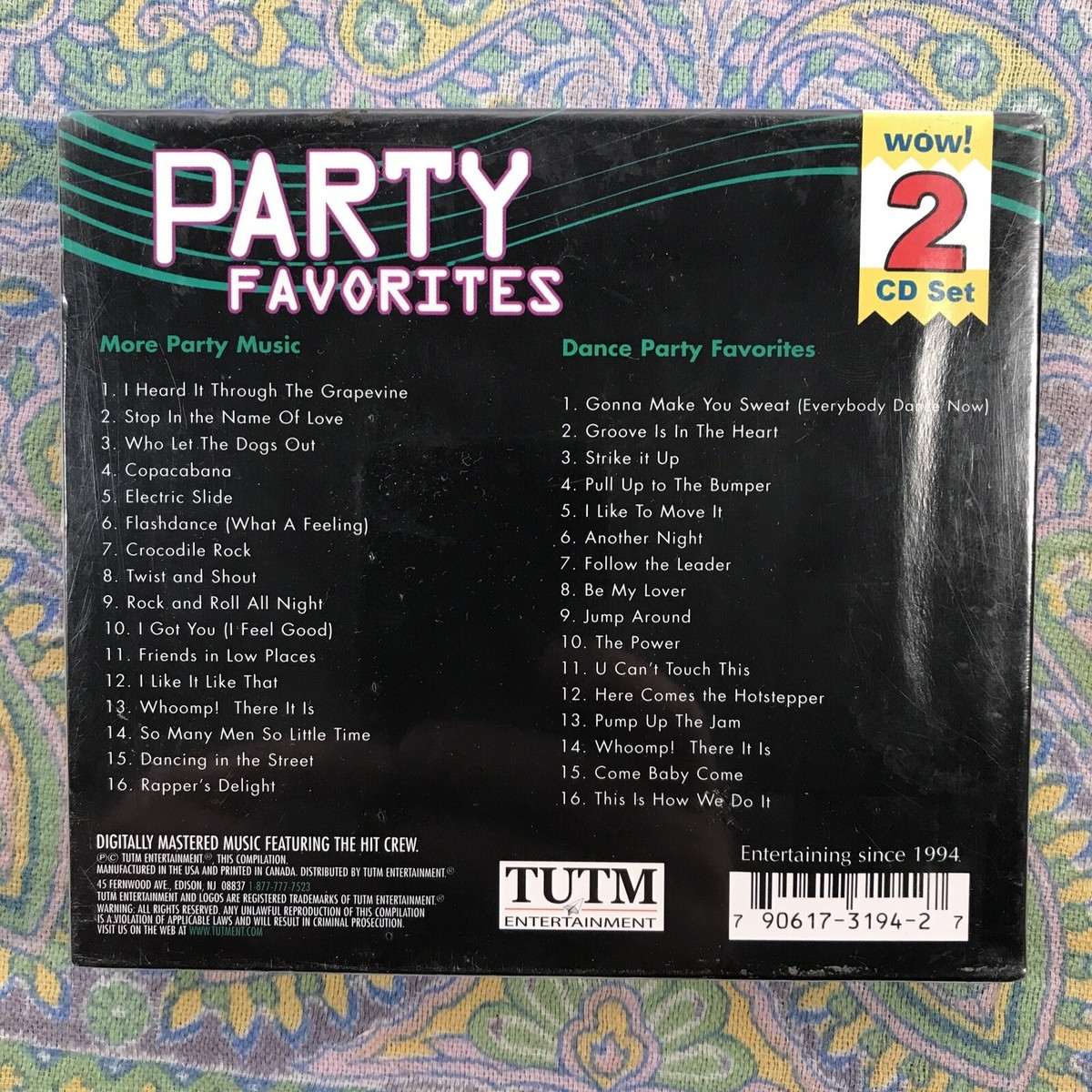 Party Favorites by The Hit Crew (CD, Tutm Entertainment) | eBay