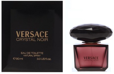 Versace Crystal Noir 3.0 Oz Eau de toilette Perfume For Women Sealed Box