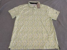 Nike Dri-Fit Golf Polo Shirt Green Camo Print Mens XXL 2XL NWT