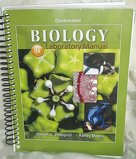 Biology Laboratory Manual by Randy Moore and Darrell Vodopich Spiral for sale online eBay