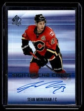 2015-16 SP Authentic Sign of the Times Sean Monahan Auto Calgary Flames #SOTT-SM