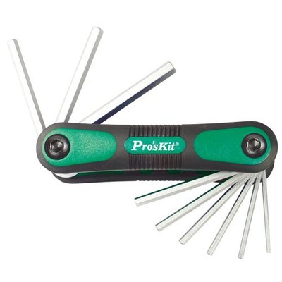  Eclipse 902-226 9 Pc Folding Hex Key Set - Inch 