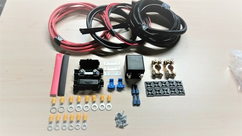 High Quality 12V 100 Amp Split Charge Kit for Campervan / Fits VW T3,T4,T5,
