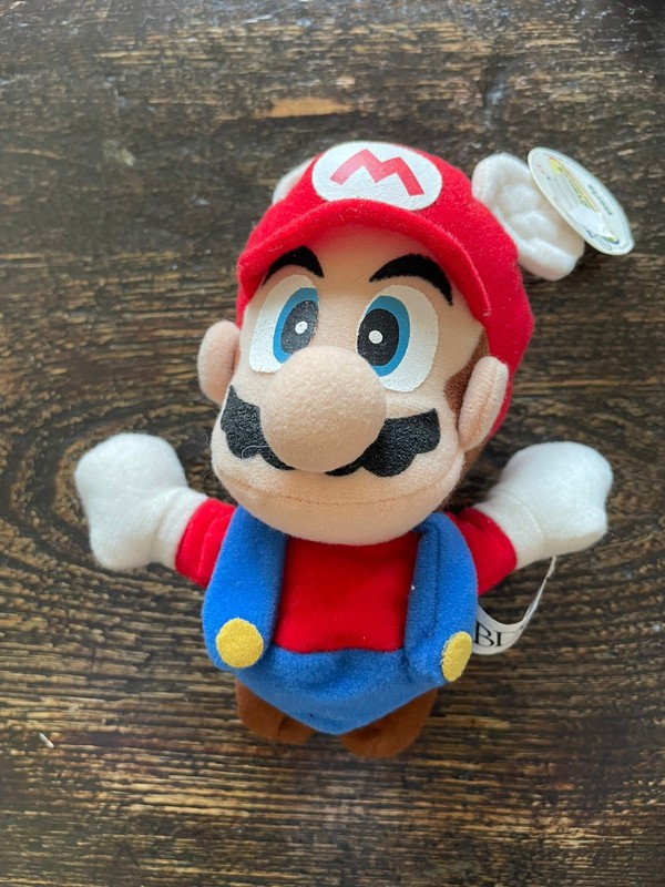 Mario Nintendo Super Mario 64 beanbag plush doll w/tag