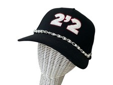 RARE A'ja Wilson 22 Cap w Pearl Chain Snapback Hat USC Gamecocks Jersey Retire