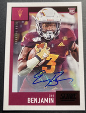 2020 Score Eno Benjamin #380 Signatures