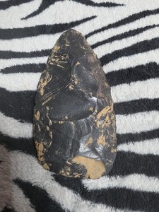 Obsidian Arrow Or Spearhead Indian Artifact Native American Indian Arrowhead