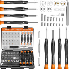 Eyeglass Repair Kit, Sunglasses/Glasses Repairing Tool Including Small Screws, N