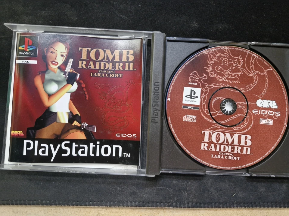 Tomb Raider PS1 Game Bundle PlayStation 1 Series Complete Set W/ Manuals UK PAL - Image 4 of 4