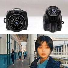 Sleekly Designed Black Miniature Camera Ideal for Active Lifestyles in HD
