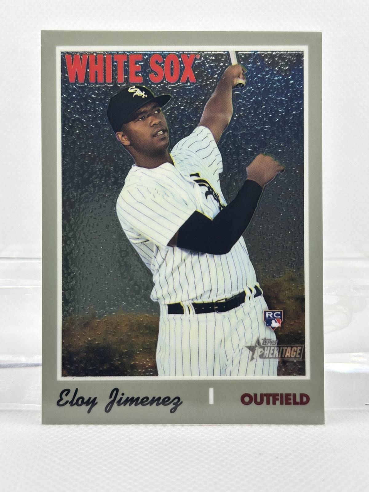 2019 Topps Heritage #THC-516 Eloy Jimenez Chrome #/999