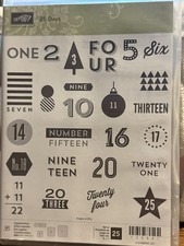 Stampin Up 25 Days Photopolymer Stamp Set