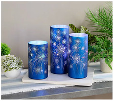 Set of 3 Celebration Hurricanes by Valerie