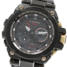 Casio G-Shock MTG-S1030BD-1AJR Authentic Used Men's Black Solar Radio 30th Anni